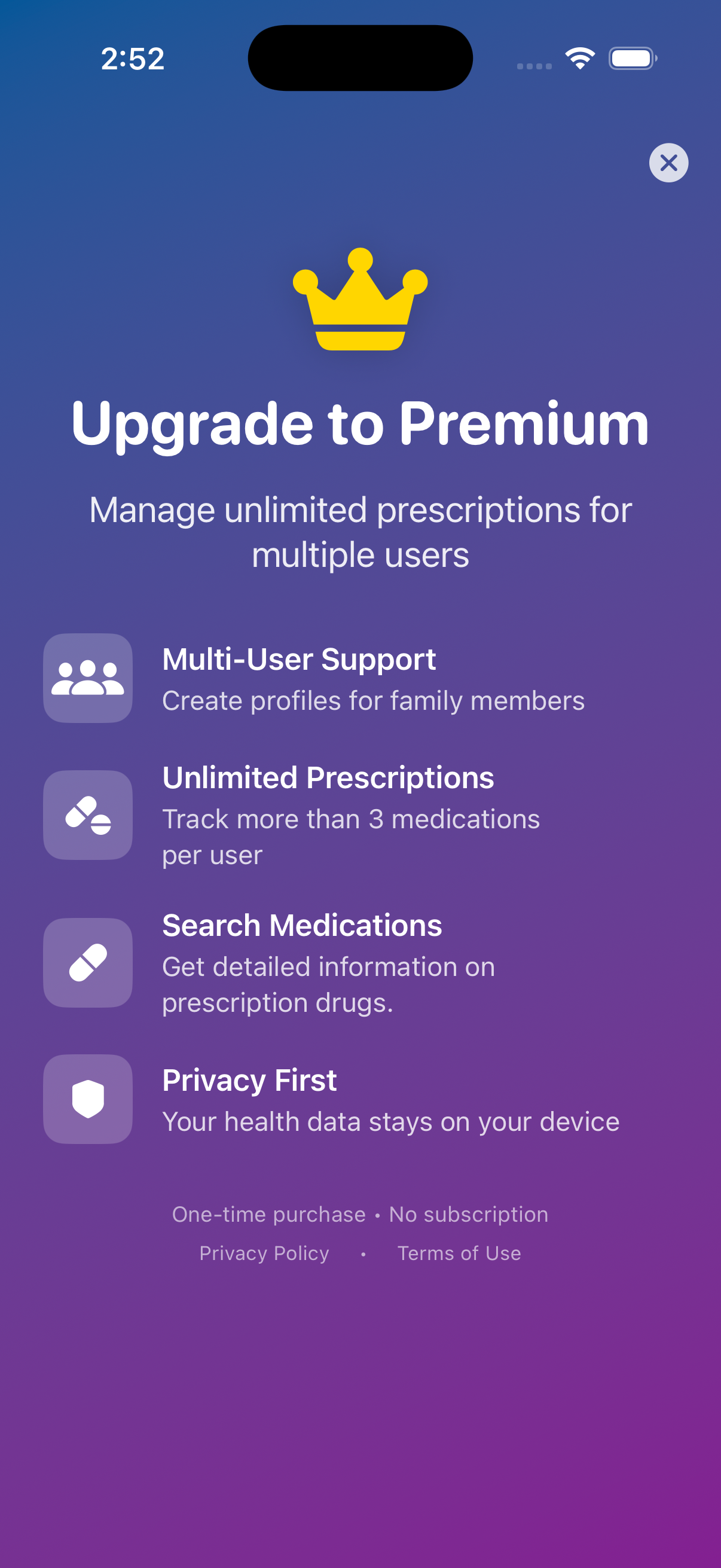 PrescriptionPal screenshot